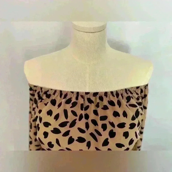 Shein Off Shoulder Leopard Print Women's Dress (549) - Picture 8 of 8